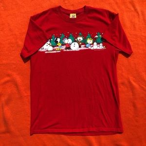 Short Sleeve Peanuts Charlie Brown T-Shirt Size M